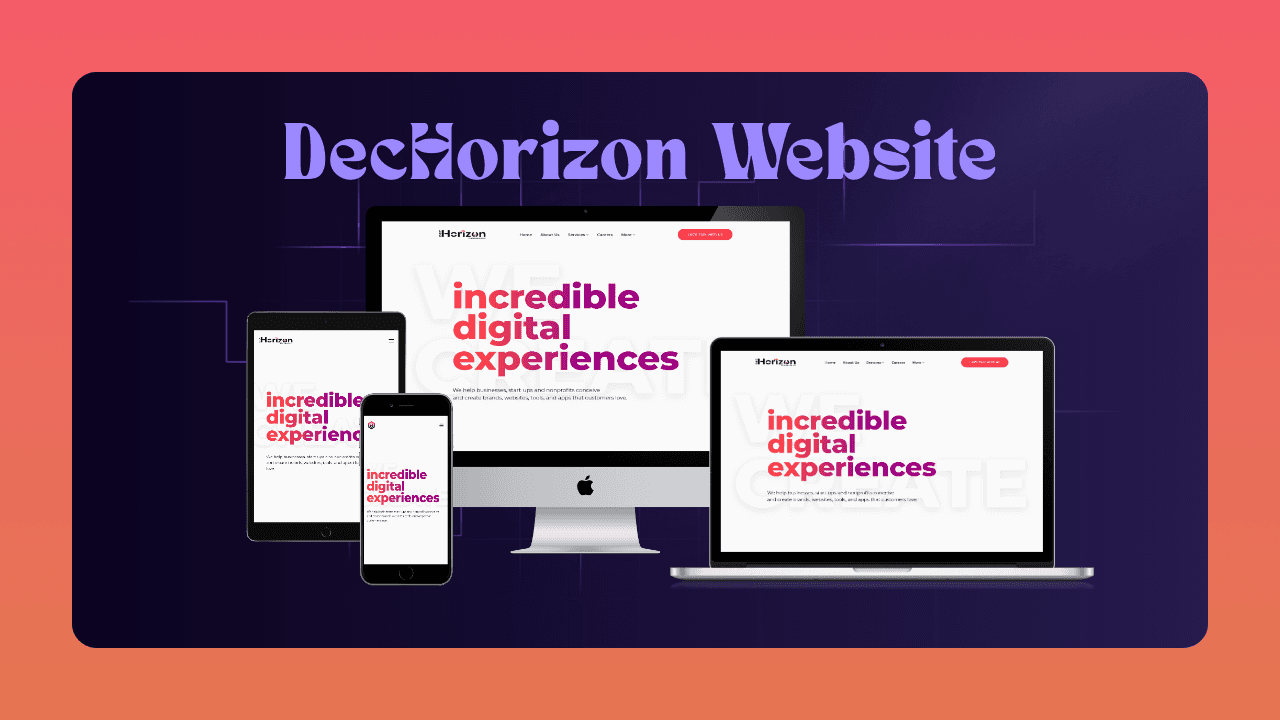 DecHorizon Website
