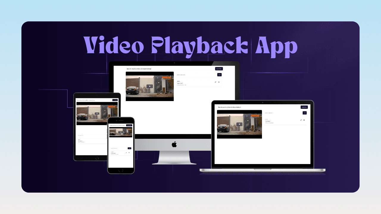 Video Playback App
