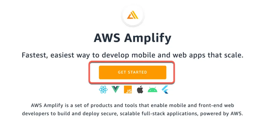 Get started with Amplify